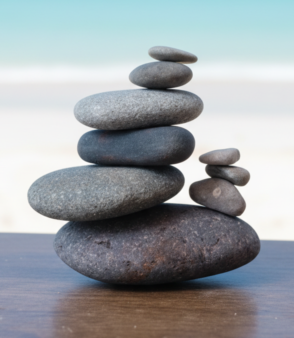 Scenic - Nine Stone Serenity Stack