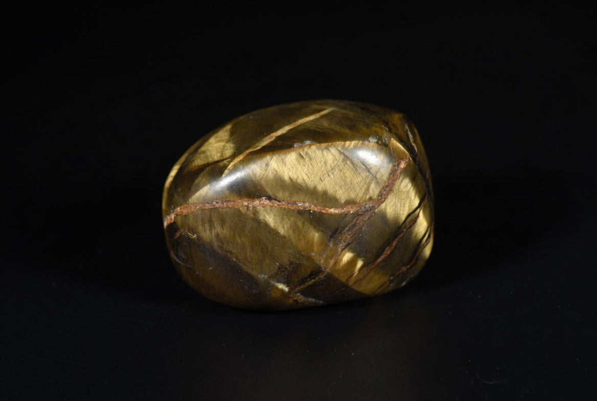 Tigers Eye Tumbled